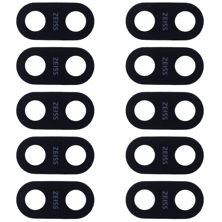 10pcs Rear Camera Lens For Nokia 7 Plus / E9 Plus, For Nokia 7 Plus / E9 Plus