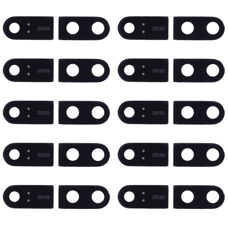 10pcs Rear Camera Lens For Nokia 8 / N8 / TA-1004 TA-1052 TA-1012, For Nokia 8 / N8