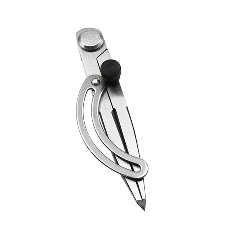 Bussola per calibro di spaziatura della testa in acciaio al carbonio Strumento di rivestimento laterale in pelle industriale, lunghezza: 126 mm, Length: 126mm