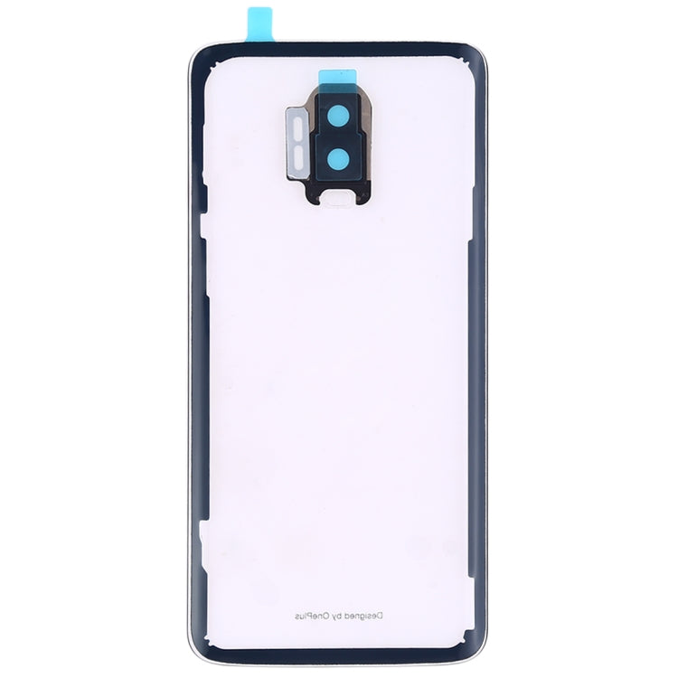 For OnePlus 6T Back Battery Cover with Camera Lens, For OnePlus 6T