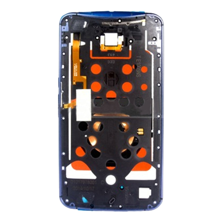 Piastra della cornice centrale per Motorola Nexus 6 XT1100, For Motorola Nexus 6 (Blue), For Motorola Nexus 6 (White)