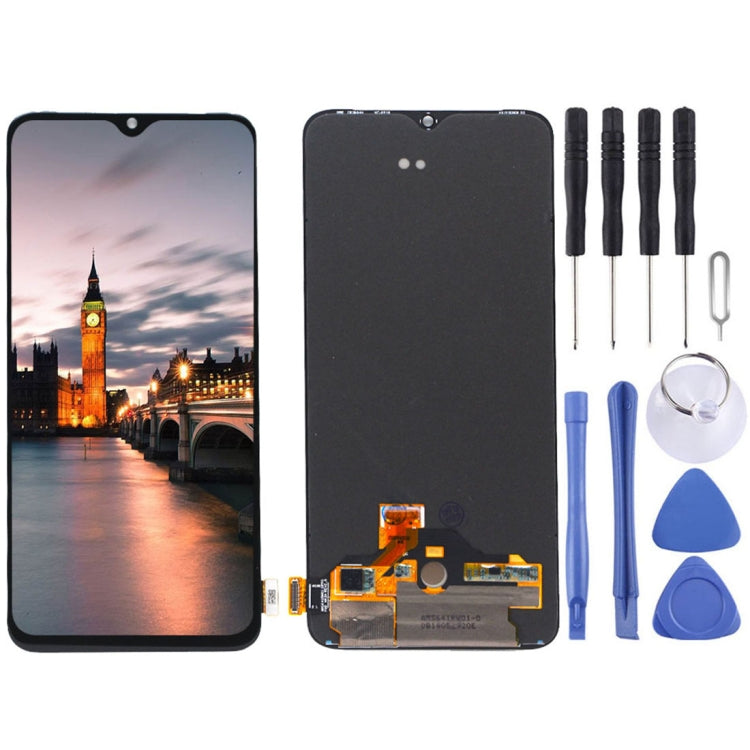 Per OnePlus 7 Schermo LCD in materiale AMOLED originale e digitalizzatore assemblaggio completo, For OnePlus 7