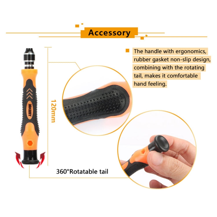 JAKEMY JM-8130 45 in 1 Interchangeable Magnetic Precision Screwdriver Set, JM-8130