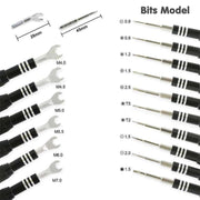 JAKEMY JM-8158 Set di cacciaviti multiuso 34 in 1 Strumento di riparazione hardware, JM-8158