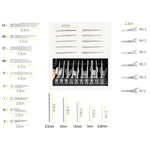 JAKEMY JM-8158 Set di cacciaviti multiuso 34 in 1 Strumento di riparazione hardware, JM-8158