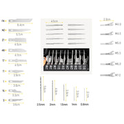 JAKEMY JM-8158 Set di cacciaviti multiuso 34 in 1 Strumento di riparazione hardware, JM-8158