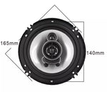 Coppia altoparlanti 3 vie con griglia 6.5" 400W 4 Ohm MF-1643 SP999