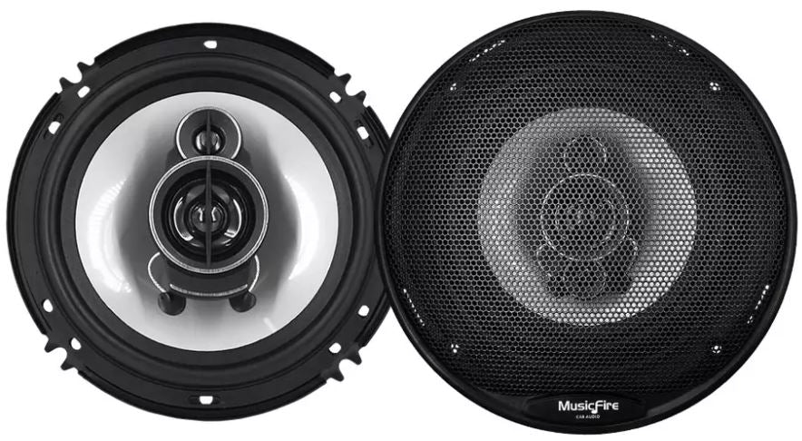 Coppia altoparlanti 3 vie con griglia 6.5" 400W 4 Ohm MF-1643