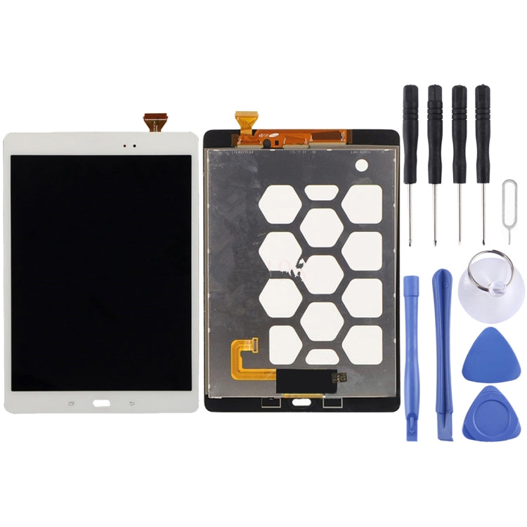 LCD Screen and Digitizer Full Assembly for Galaxy Tab A 9.7 / T550, For Samsung T550 T555, For Galaxy Tab A 9.7 / T550 T555