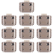 For Omnia W / i8350 10pcs Charging Port Connector, For Samsung Galaxy Omnia W