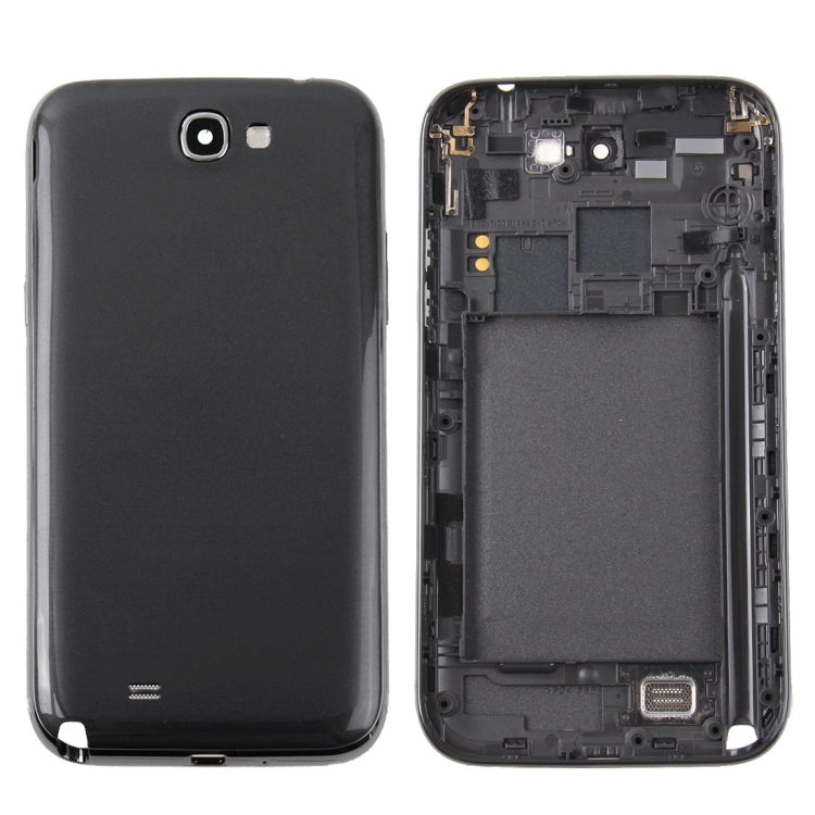 For Galaxy Note II / N7100 Middle Frame + Back Battery Cover, For Samsung Galaxy Note II / N7100