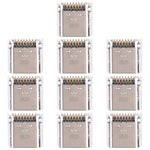 Per Galaxy Tab 4 7.0 3G / T231 10 pezzi connettore porta di ricarica, For Samsung SM-T231