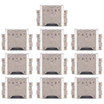Per Galaxy T380 Connettore porta di ricarica da 10 pezzi, For Samsung Galaxy T380