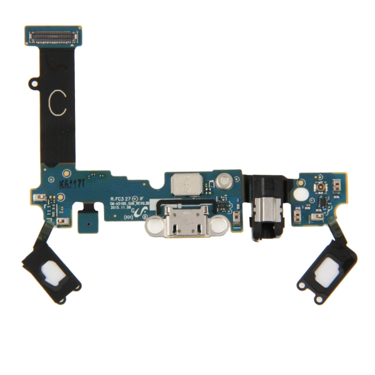 For Galaxy A5 (2016) / A5100 Charging Port Sensor Headphone Jack Flex Cable, For Galaxy A5(2016) / A5100