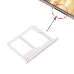 For Galaxy C7/C7000 SIM Card Tray + Micro SD/SIM Card Tray, For C7 Grey, For C7 Gold