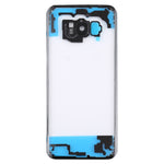 Per Samsung Galaxy S8 + / G955 G955F G955FD G955U G955A G955P G955T G955V G955R4 G955W G9550 Cover posteriore batteria trasparente con copriobiettivo fotocamera, For Galaxy S8 +