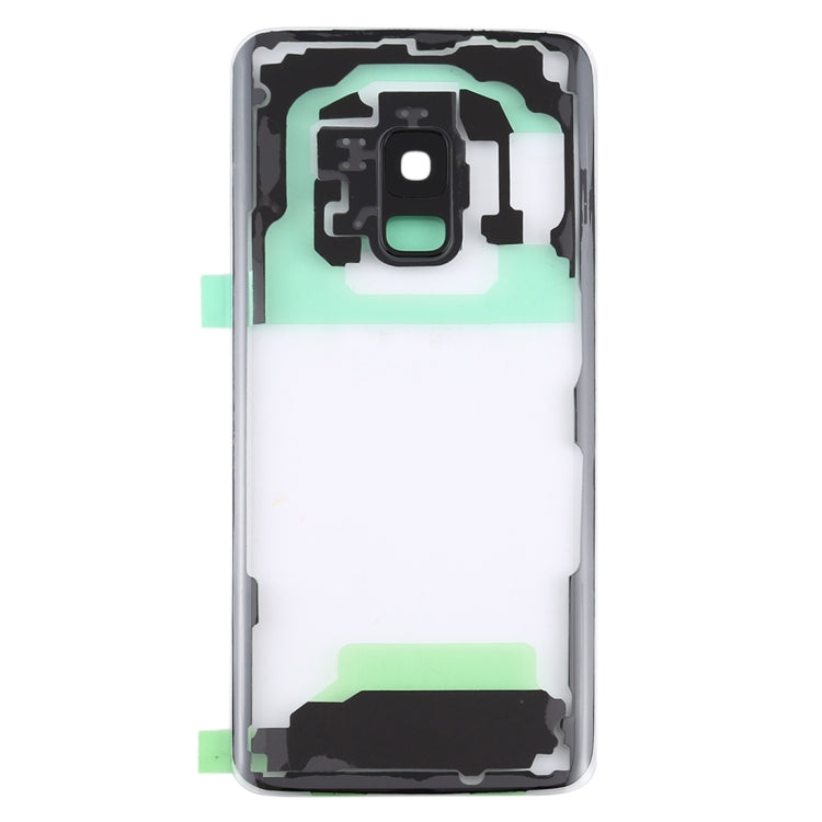 Per Samsung Galaxy S9 G960F G960F/DS G960U G960W G9600 Cover posteriore batteria trasparente con copriobiettivo fotocamera, For Galaxy S9