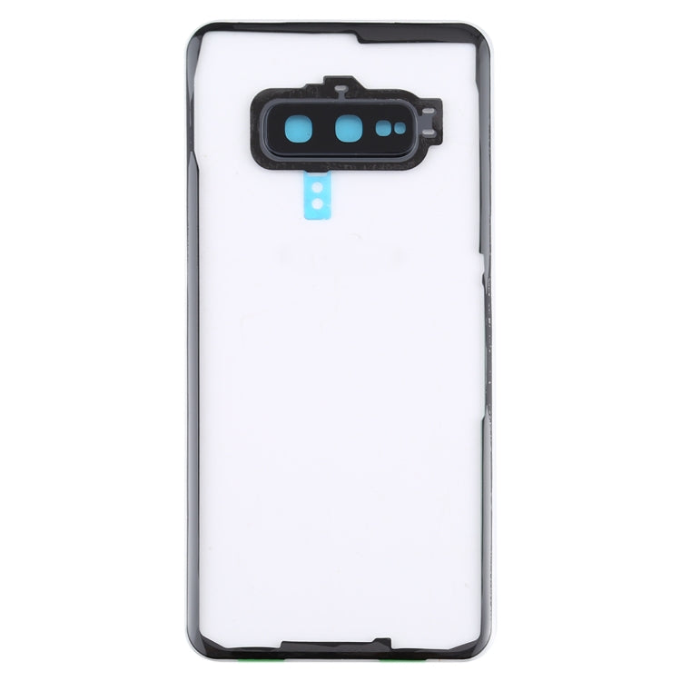 Per Samsung Galaxy S10e / G970F/DS G970U G970W SM-G9700 Cover posteriore batteria trasparente con copriobiettivo fotocamera, For Galaxy S10e