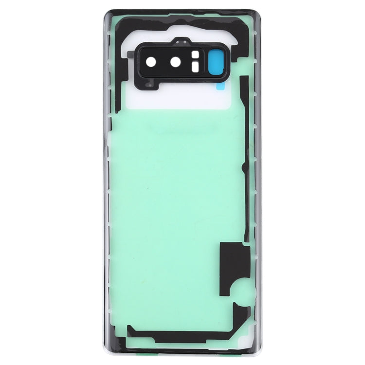 For Samsung Galaxy Note 8 / N950F N950FD N950U N950W N9500 ​​N950N Clear Battery Back Cover with Camera Lens Cover, For Galaxy Note 8