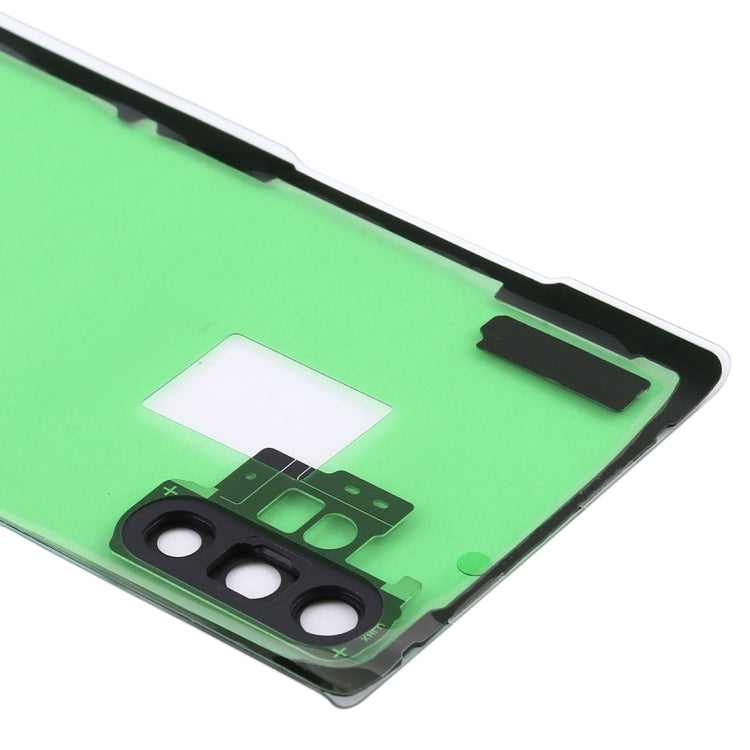 For Samsung Galaxy Note 10+ N975 N9750 Clear Battery Back Cover with Camera Lens Cover, For Galaxy Note 10+