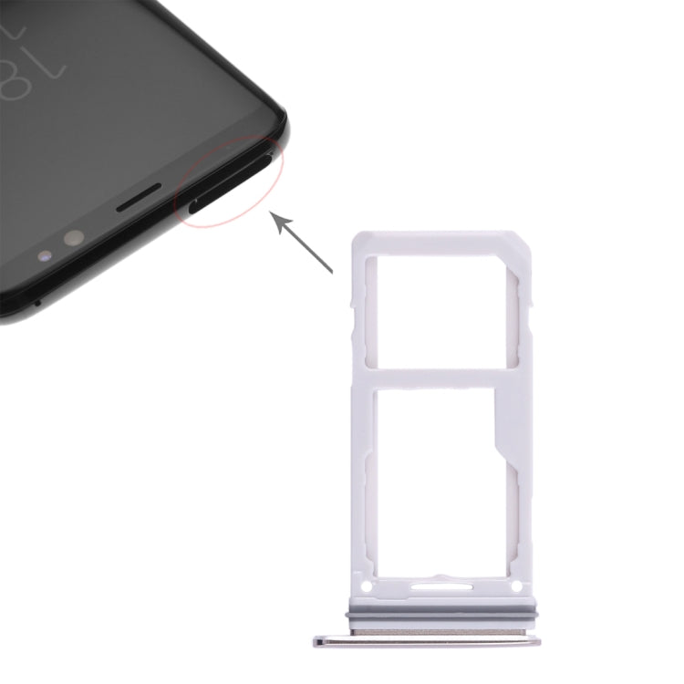 Vassoio doppio SIM e Micro SD per Samsung Galaxy S8/S8+