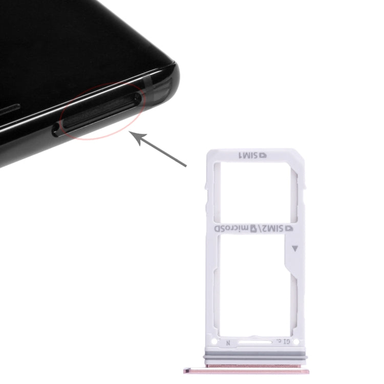 For Galaxy Note 8 2 SIM Card Tray / Micro SD Card Tray, For Galaxy Note 8, For Samsung Galaxy Note 8 (Double)