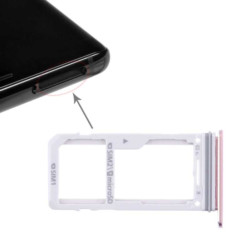 Per Galaxy Note 8 2 Vassoio scheda SIM / Vassoio scheda Micro SD, For Galaxy Note 8, For Samsung Galaxy Note 8 (Double)