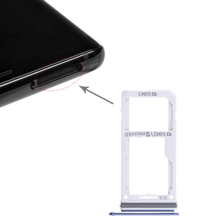 For Galaxy Note 8 2 SIM Card Tray / Micro SD Card Tray, For Galaxy Note 8, For Samsung Galaxy Note 8 (Double)