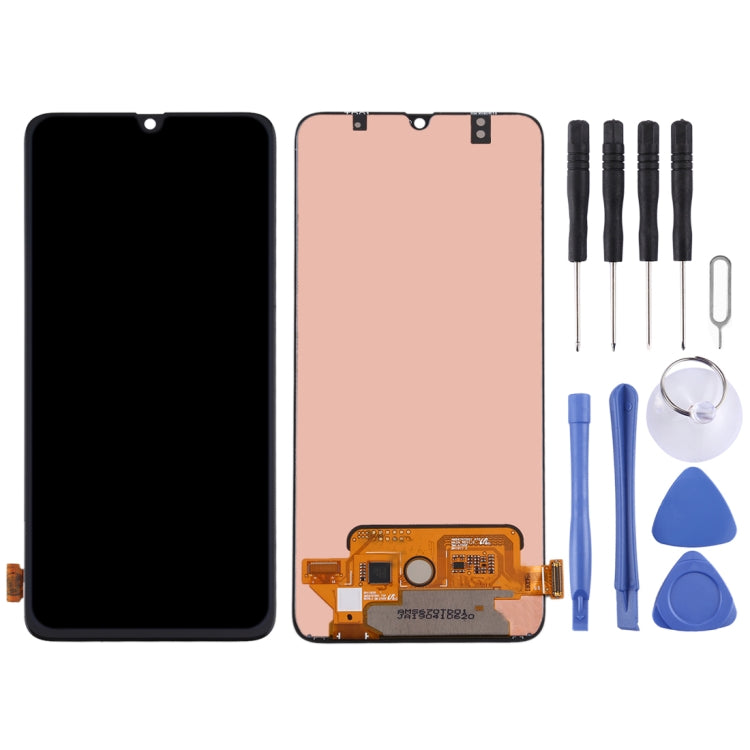 Schermo LCD in materiale Super AMOLED e digitalizzatore assemblaggio completo per Samsung Galaxy A70s, For Samsung Galaxy A70s(Super AMOLED)