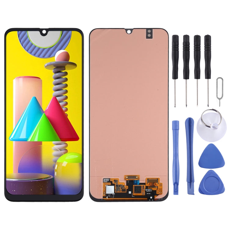 Super AMOLED LCD Screen and Digitizer Full Assembly for Samsung Galaxy M31 / Galaxy M31 Prime, For Samsung Galaxy M31(Super AMOLED)