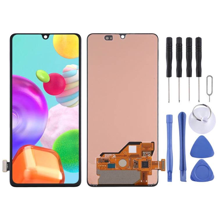 LCD Screen and Digitizer Super AMOLED Material Full Assembly for Samsung Galaxy A41, For Samsung Galaxy A41(Super AMOLED)