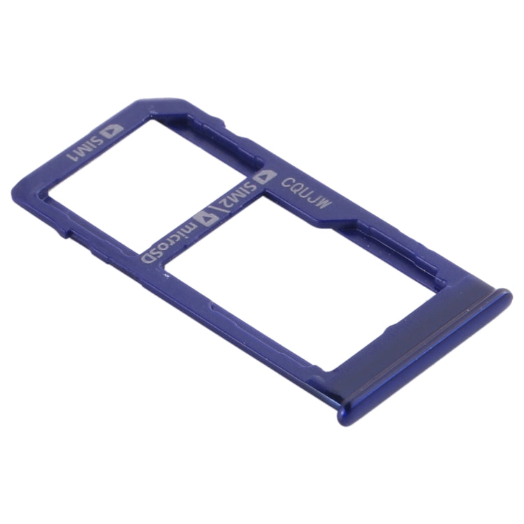 For Samsung Galaxy A60 SIM Card Tray + SIM Card Tray/Micro SD Card Tray, For Samsung Galaxy A60, For Samsung Galaxy A60 (Baby Blue)