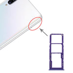 Per Samsung Galaxy A30s Vassoio scheda SIM + Vassoio scheda SIM + Vassoio scheda micro SD, For Samsung Galaxy A30s