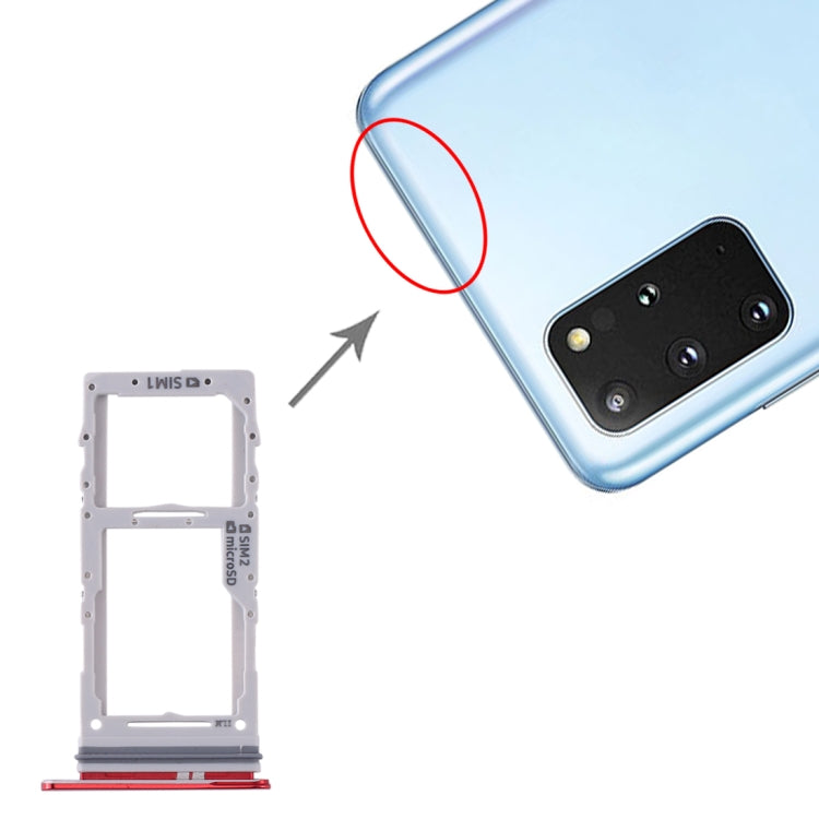 Vassoio scheda SIM e micro SD per Samsung Galaxy S20+