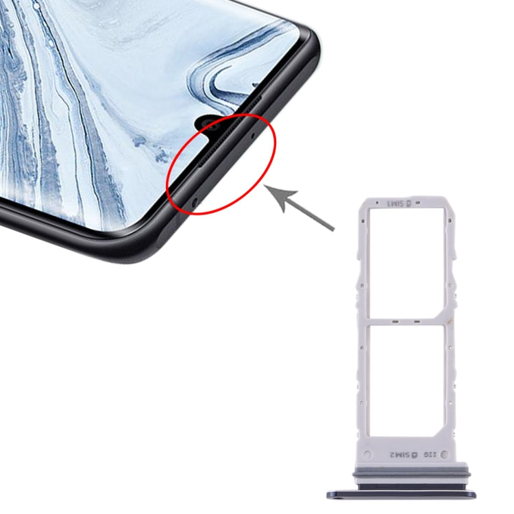 For Samsung Galaxy Note10 SIM Card Tray + SIM Card Tray, For Samsung Galaxy Note10(Dual), For Samsung Galaxy Note10(Double)