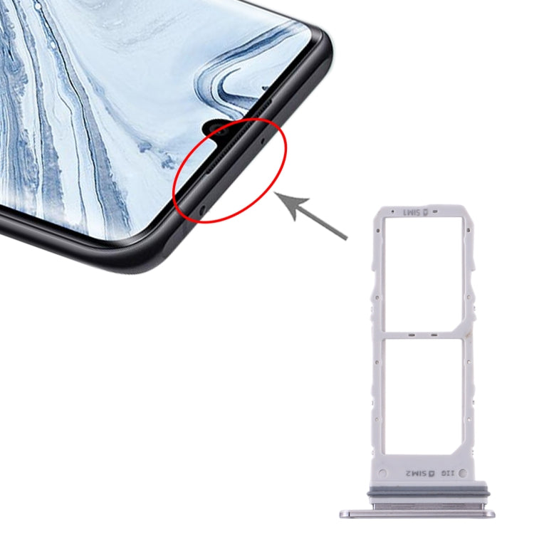 For Samsung Galaxy Note10 SIM Card Tray + SIM Card Tray, For Samsung Galaxy Note10(Dual), For Samsung Galaxy Note10(Double)