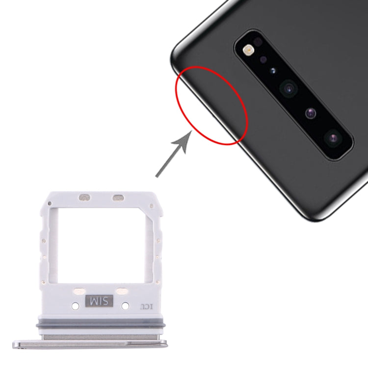 SIM Card Tray for Samsung Galaxy S10 5G, For Samsung Galaxy S10 5G(Single)