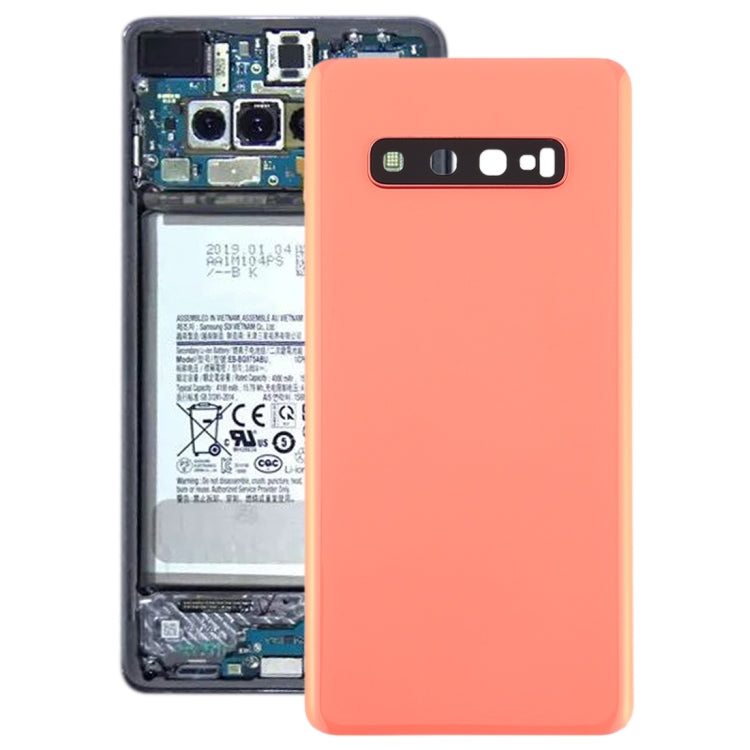 Per Galaxy S10+ Cover posteriore batteria con obiettivo fotocamera, For Samsung Galaxy S10+（Lens）, For Samsung Galaxy S10+(with Lens), For Samsung Galaxy S10+, For Galaxy S10+（with Lens）