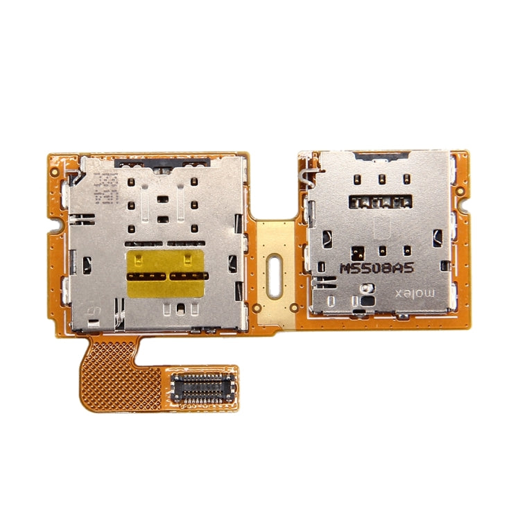 For Galaxy Tab S2 9.7 / T815 SIM Card Reader and Micro SD Contact Flex Cable, For Galaxy Tab S2 9.7 / T815