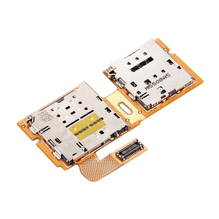 For Galaxy Tab S2 9.7 / T815 SIM Card Reader and Micro SD Contact Flex Cable, For Galaxy Tab S2 9.7 / T815