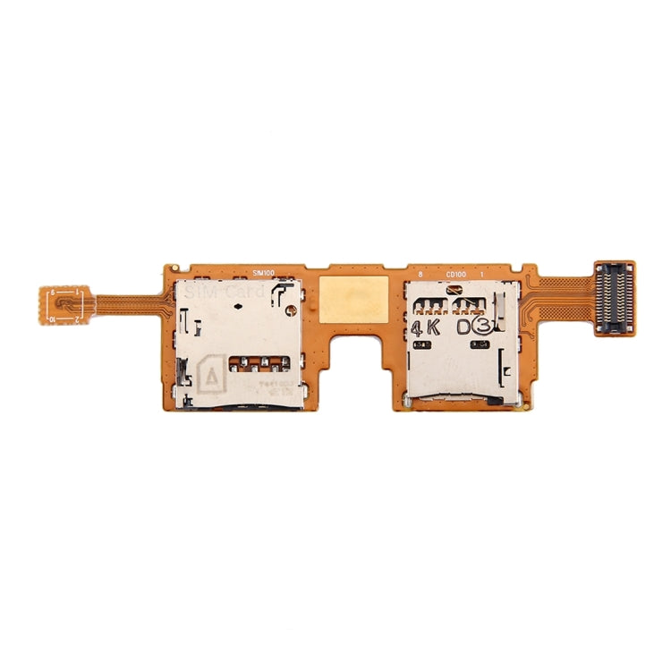 SIM and SD card reader contact flex cable Galaxy Note Pro 12.2 LTE / P905, For Note Pro 12.2 LTE / P905