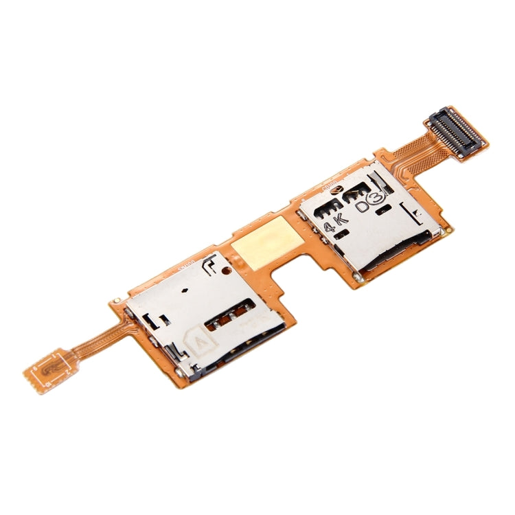 SIM and SD card reader contact flex cable Galaxy Note Pro 12.2 LTE / P905, For Note Pro 12.2 LTE / P905