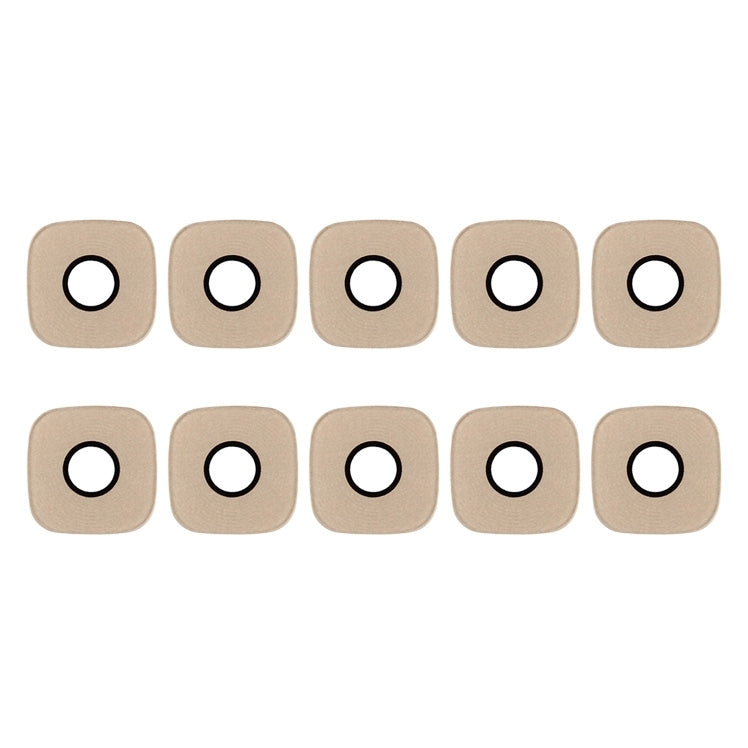 For Galaxy C9 Pro/C9000 10pcs Rear Camera Lens, For Samsung Galaxy C9 Pro/C9000, For C9 Pro/C9000 Lens Gold, For C9 Pro/C9000 Lens Rose Gold