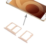 Per Galaxy C9 Pro / C9000 Vassoio scheda SIM + vassoio scheda Micro SD, Galaxy C9 Pro, For Galaxy C9 Pro / C9000, For Galaxy C9 Pro
