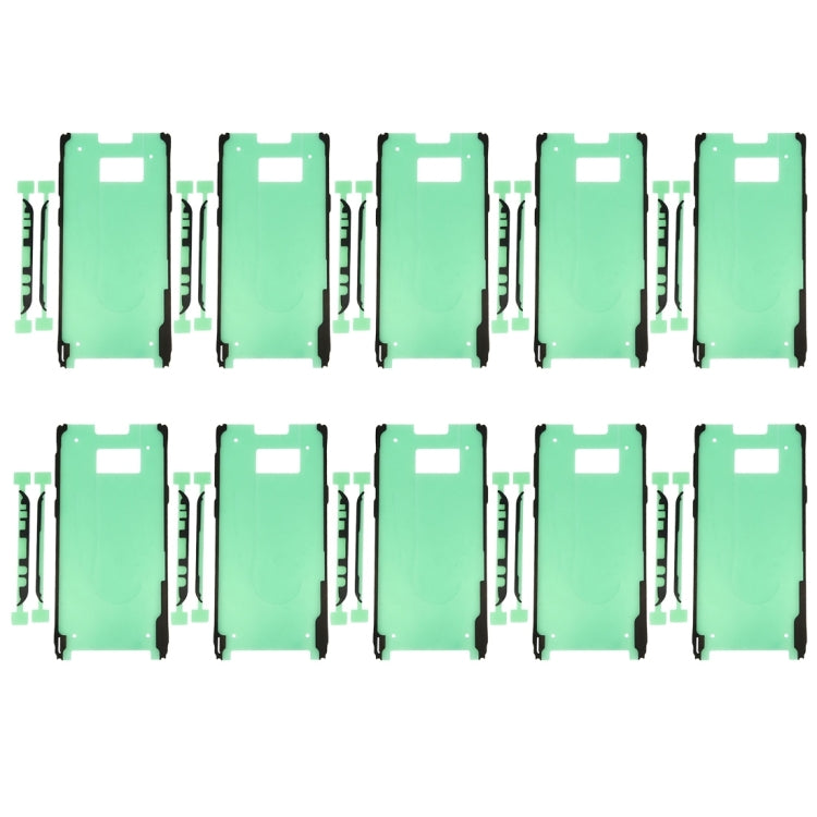 Per Galaxy S8+ 10 pezzi di adesivo per alloggiamento anteriore e adesivo per cornice centrale, For Samsung Galaxy S8+ Bezel