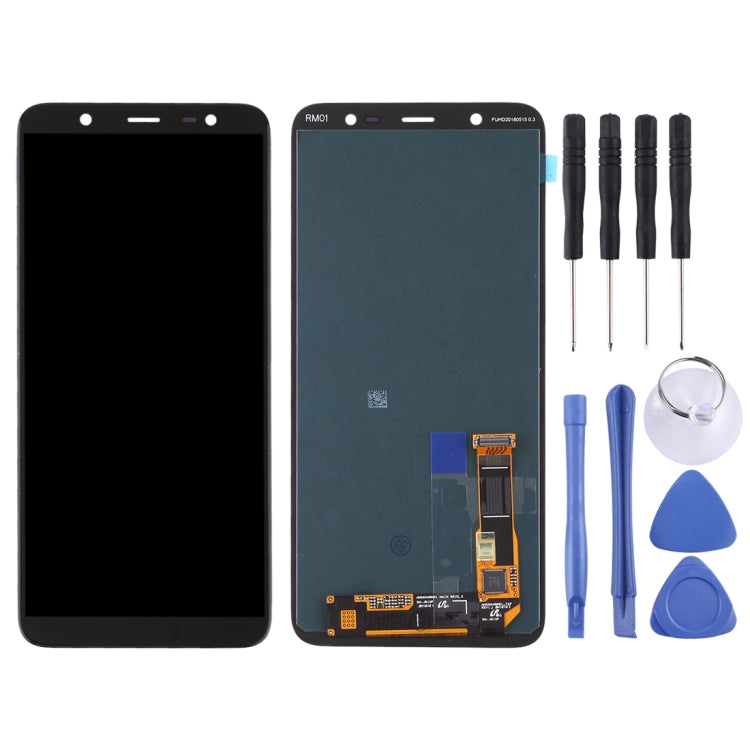 Schermo LCD originale e digitalizzatore assemblato completo per Galaxy A6+ (2018) / A605, For Samsung Galaxy A6+ (2018)