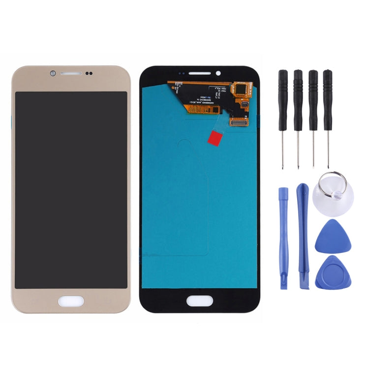 Schermo OLED completo con digitalizzatore per Samsung Galaxy A8 2