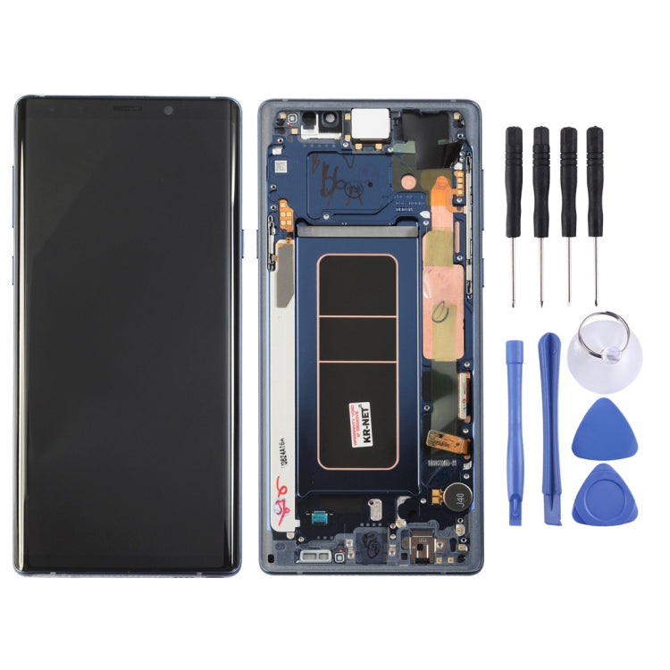 Schermo LCD e digitalizzatore assemblaggio completo con cornice per Galaxy Note9 / N960A / N960F / N960V / N960T / N960U, For Samsung Galaxy Note9 (Frame), For Galaxy Note9 (Frame), For Samsung Galaxy Note9