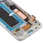 Schermo LCD originale in materiale Super AMOLED e digitalizzatore assemblato completo (con telaio/cavo flessibile per porta di ricarica/cavo flessibile per pulsante di accensione/cavo flessibile per pulsante volume) per Galaxy S7 Edge/G935F/G935FD     ...