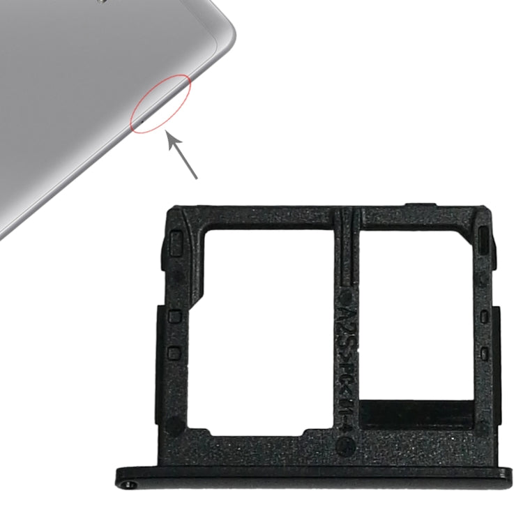 For Galaxy Tab A 8.0 / T380 / T385 SIM Card Tray + Micro SD Card Tray, For Samsung Galaxy Tab A 8.0